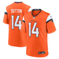 Courtland Sutton Denver Broncos Jersey - Orange