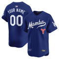 Custom Los Angeles Dodgers Kobe Honor Collection Jersey - Royal Blue