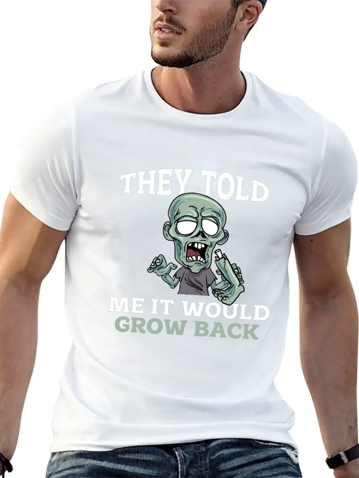 Zombie Grow Back Graphic Tee