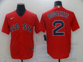 Men's Boston Red Sox Xander Bogaerts #2 Red Replica Baseball Jersey1