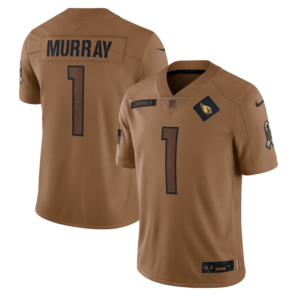 Kyler Murray Arizona Cardinals  Salute To Service Limited Jersey - Brown