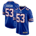 Tyrel Dodson Buffalo Bills  Game   Jersey - Royal