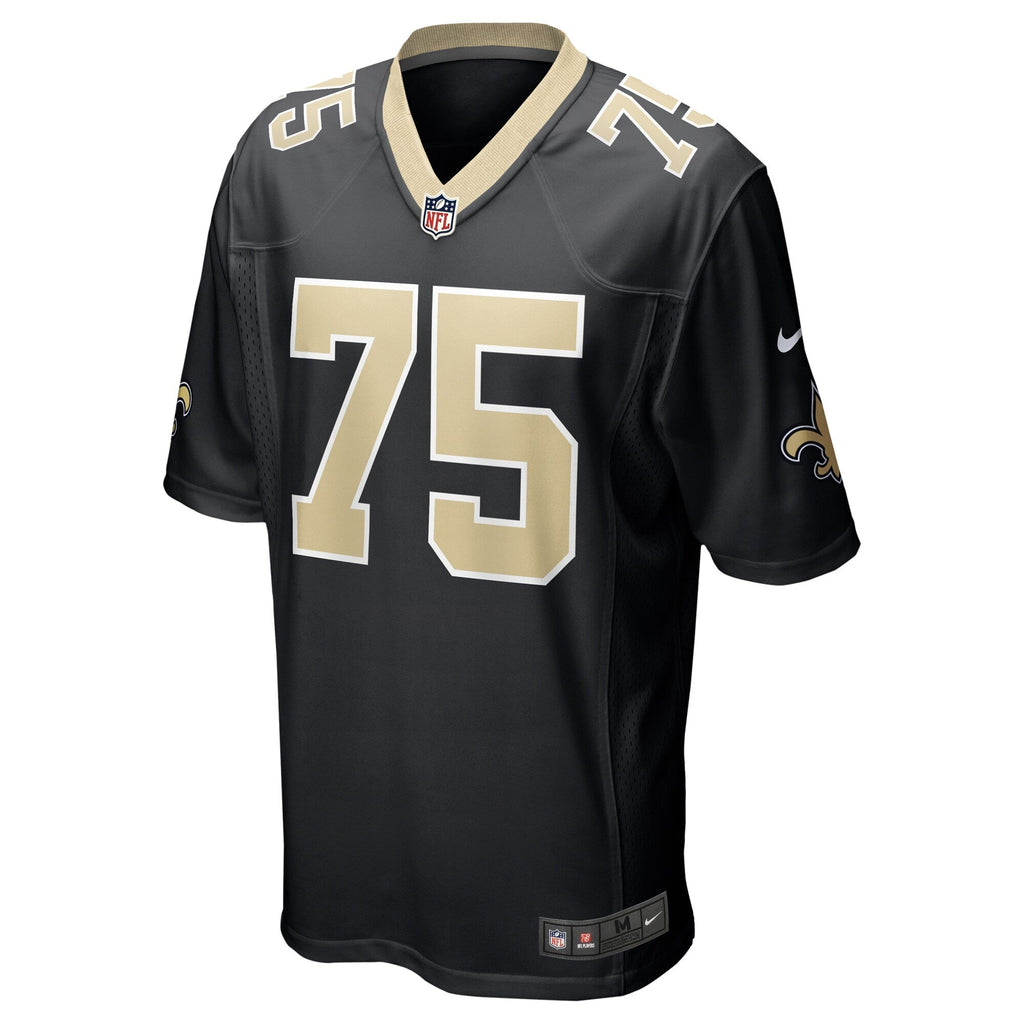 Taliese Fuaga New Orleans Saints  2024  Draft First Round Pick   Game Jersey - Black