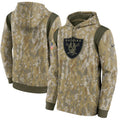 Men's Las Vegas Raiders  2021 Salute to Service Hoodie1 Camouflage