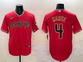 Men's Arizona Diamondbacks Ketel Marte #4 Red Alternate Limited Jersey