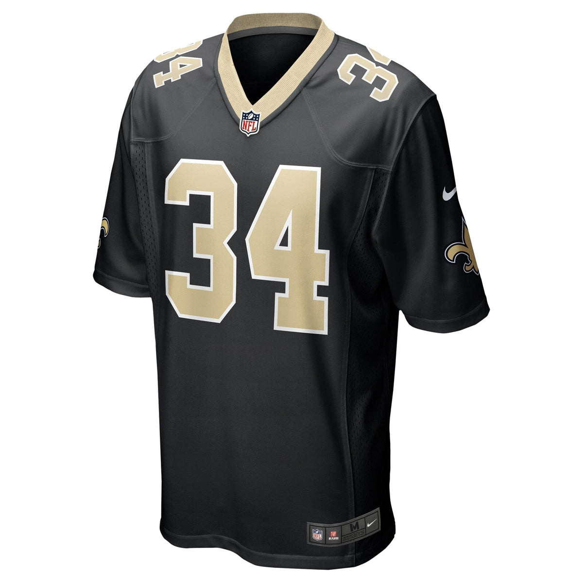 Ga'Quincy McKinstry New Orleans Saints  2024  Draft   Game Jersey - Black