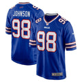 Austin Johnson Buffalo Bills   Game Jersey -  Royal
