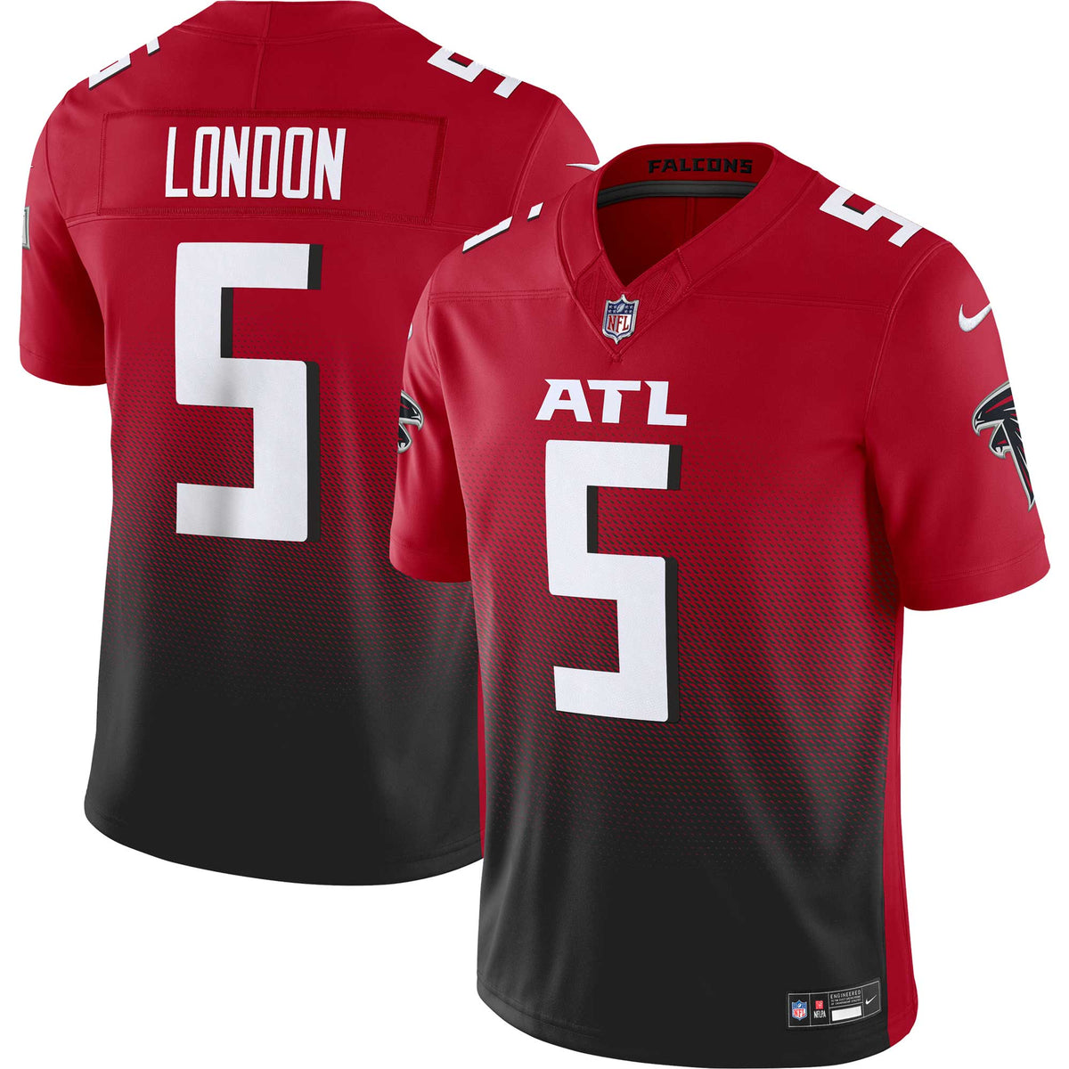 Drake London Atlanta Falcons  Vapor F.U.S.E. Limited Jersey - Red