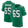 Lane Johnson Philadelphia Eagles  Alternate Game Jersey - Kelly Green