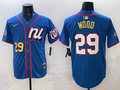 Men's National League James Wood #29 Blue 2025 All-Star Edition Limited Player Jersey