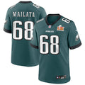 Jordan Mailata #68 Philadelphia Eagles Super Bowl LIX Jersey - Men's