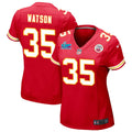 Jaylen Watson Kansas City Chiefs  Women's Super Bowl LVII Game Jersey - Red