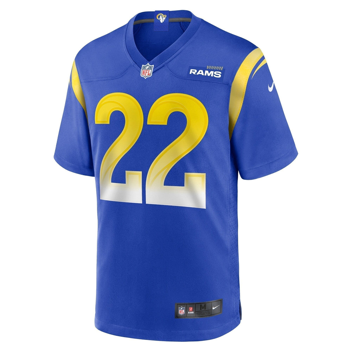 Blake Corum Los Angeles Rams  2024  Draft Game   Jersey - Royal