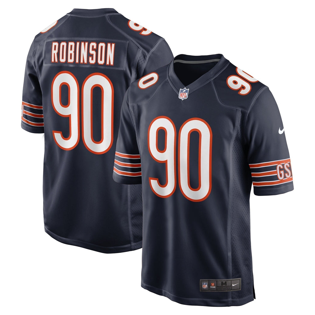 Dominique Robinson Chicago Bears   Game Jersey -  Navy