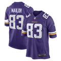 Jalen Nailor Minnesota Vikings  Game   Jersey - Purple