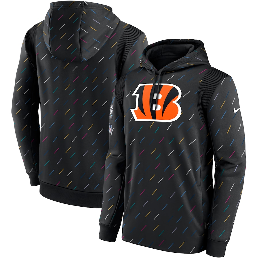 Men's Cincinnati Bengals  2021 Salute to Service Hoodie1 Black