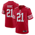 Frank Gore San Francisco 49ers  Retired   Game Jersey - Scarlet