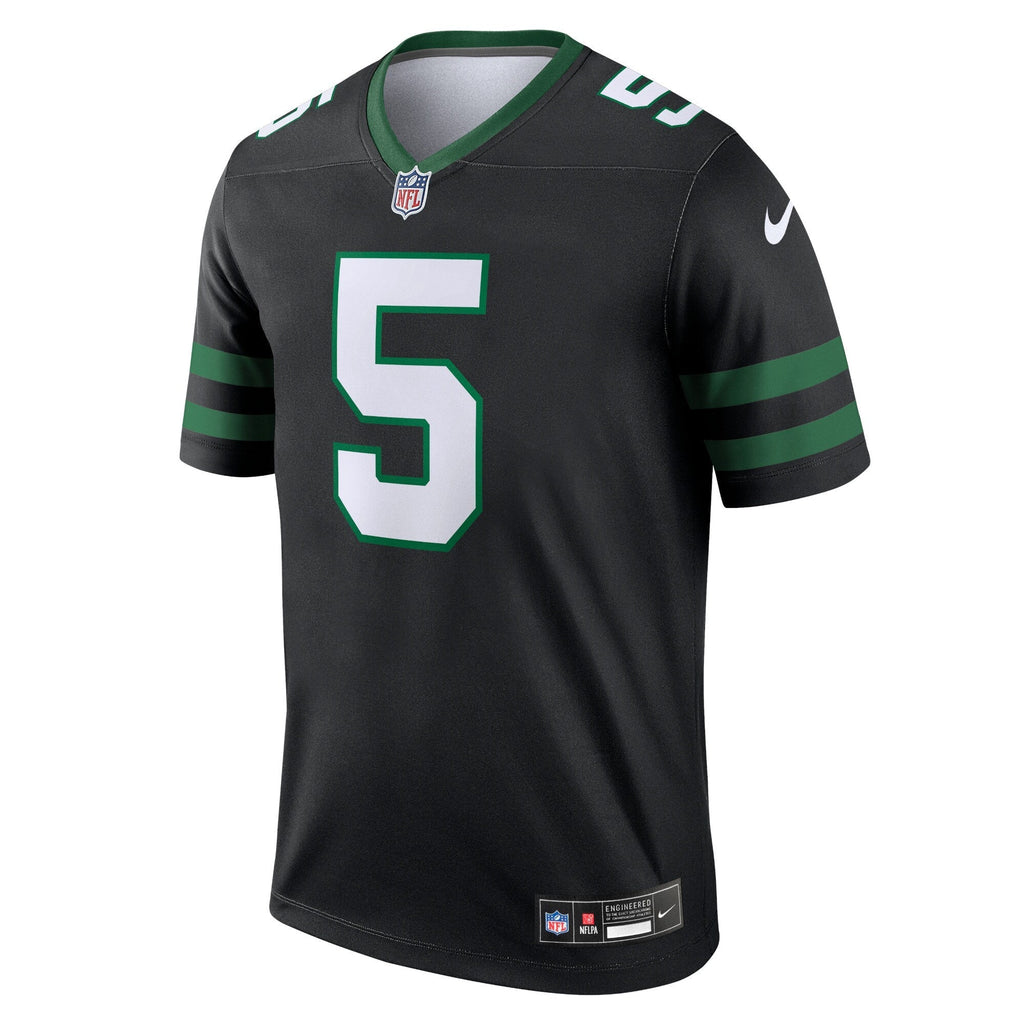 Garrett Wilson New York Jets  Alternate Legend Jersey  - Legacy Black