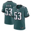 Zack Baun Philadelphia Eagles   Game Jersey - Midnight Green