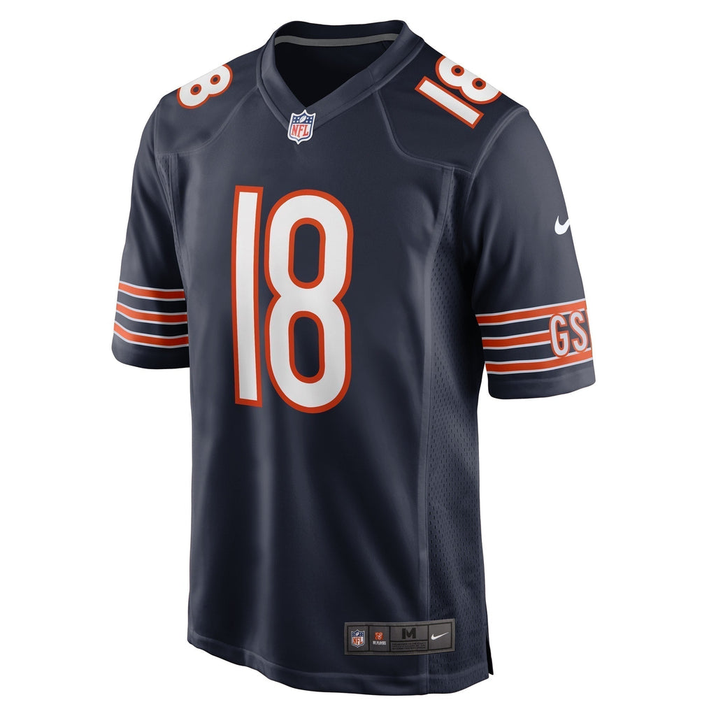 Caleb Williams Chicago Bears  2024  Draft First Round Pick   Game Jersey - Navy