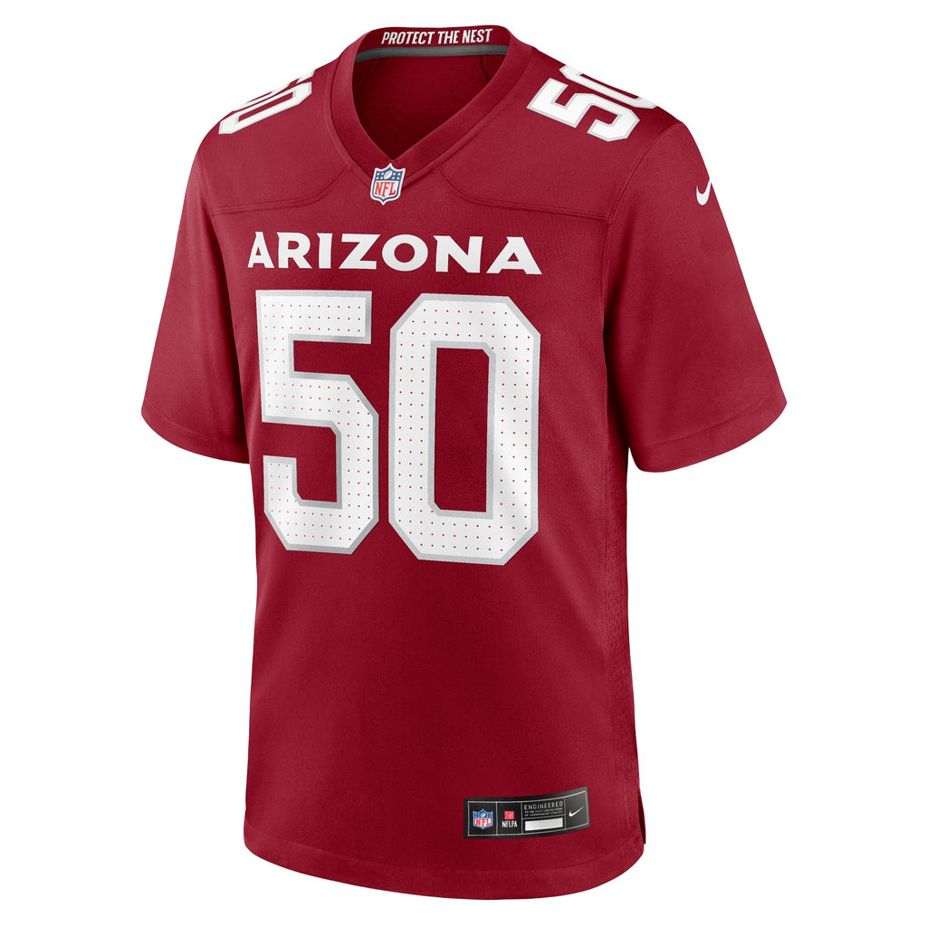 Pat Elflein Arizona Cardinals  Team Game Jersey -  Cardinal