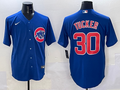 Men's Chicago Cubs Kyle Tucker #30 Royal Limited Player Jersey