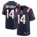 Ty Montgomery New England Patriots    Game Jersey - Navy