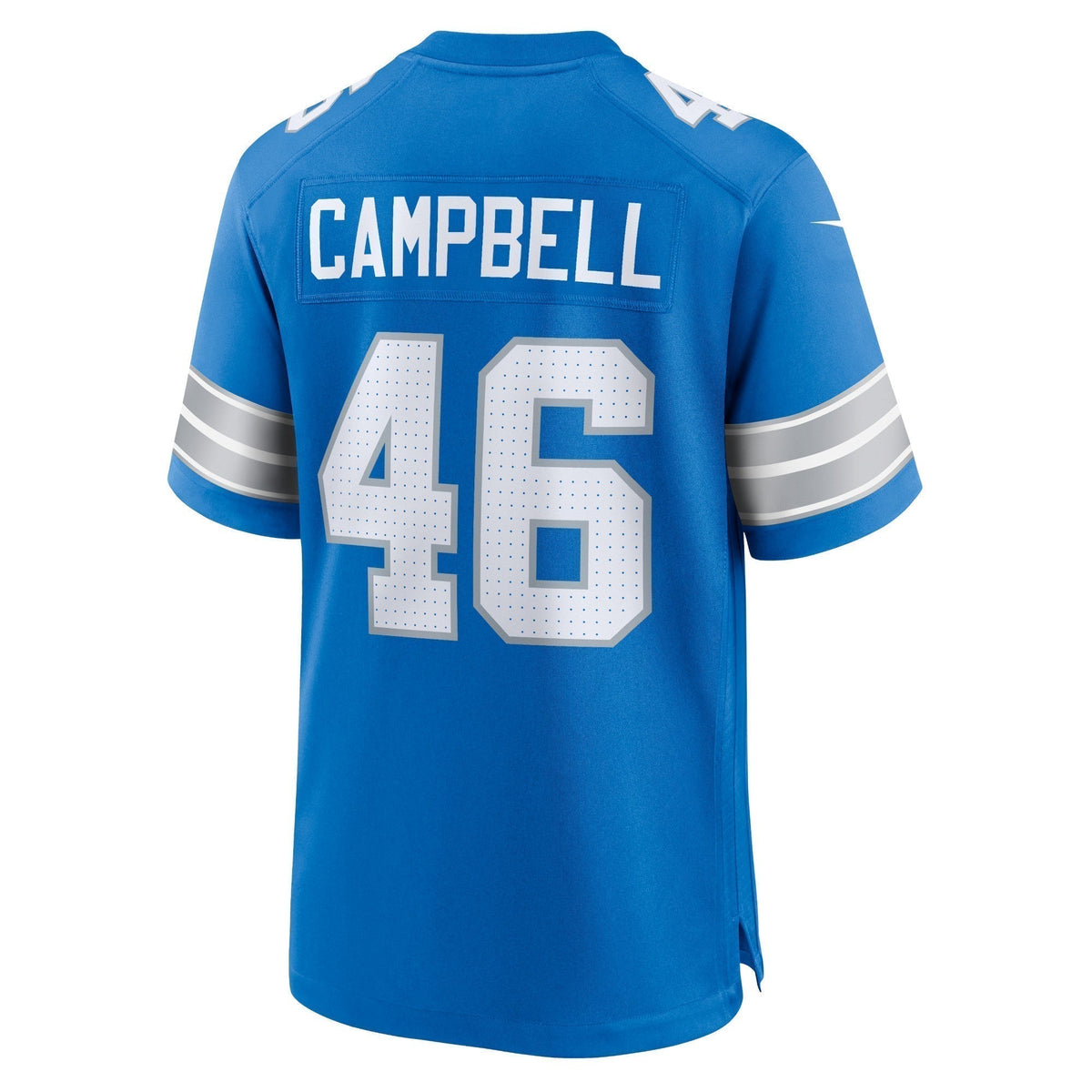 Jack Campbell Detroit Lions  Game Jersey - Blue