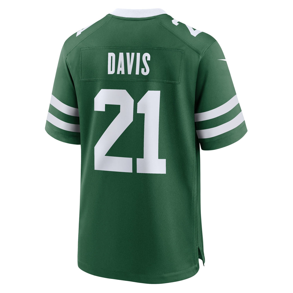 Ashtyn Davis New York Jets  Team Game Jersey - Legacy Green