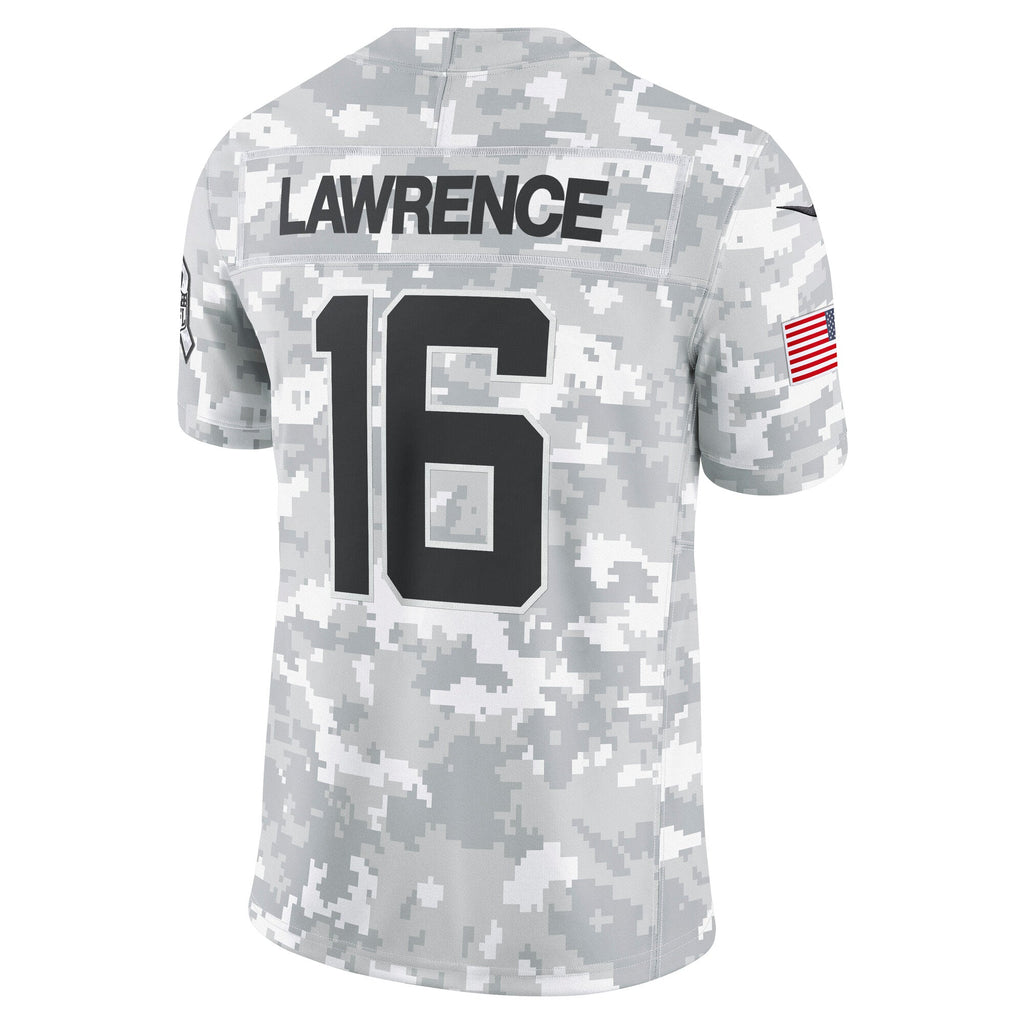 Trevor Lawrence Jacksonville Jaguars  2024 Salute to Service Limited Jersey - Arctic Camo