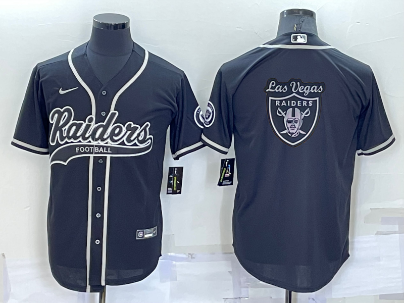 Men's Las Vegas Raiders Black Game Jersey1