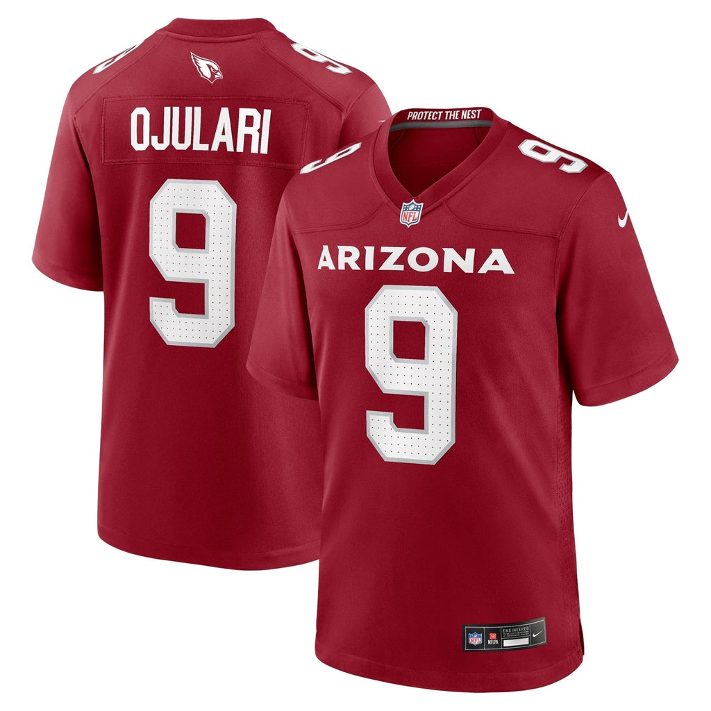 BJ Ojulari Arizona Cardinals  Team Game Jersey -  Cardinal