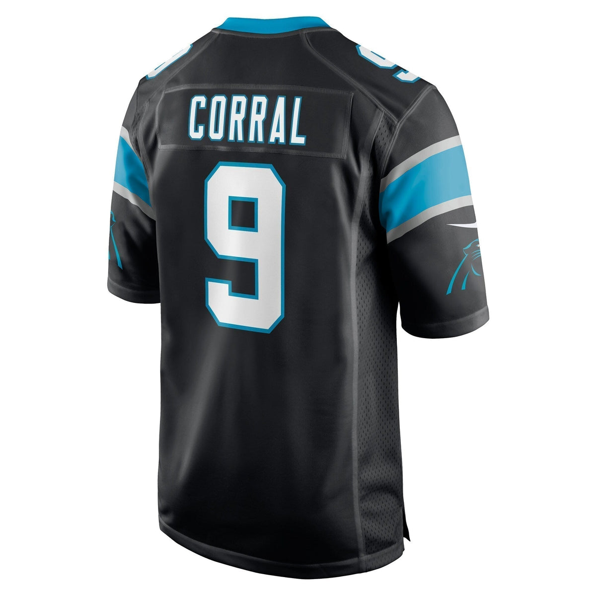 Matt Corral Carolina Panthers    Game Jersey - Black