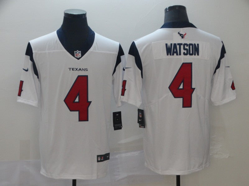 Men's Deshaun Watson Houston Texans #4 Player Game Jersey1 - White