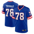 Andrew Thomas New York Giants  Classic   Game Jersey - Royal