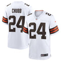 Nick Chubb Cleveland Browns  Game Jersey - White