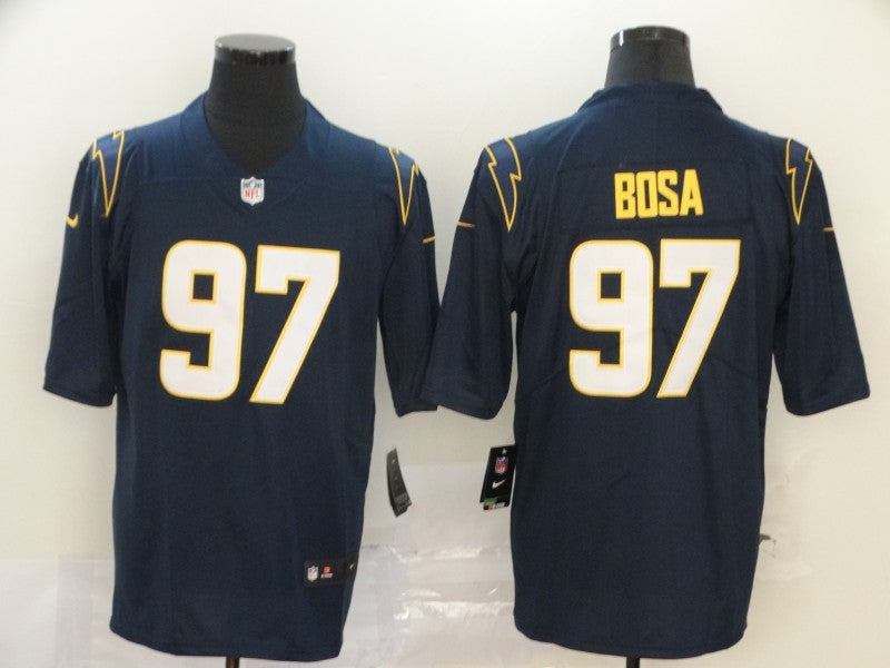 Men's Los Angeles Chargers Joey Bosa #97 Navy Alternate Game Jersey1
