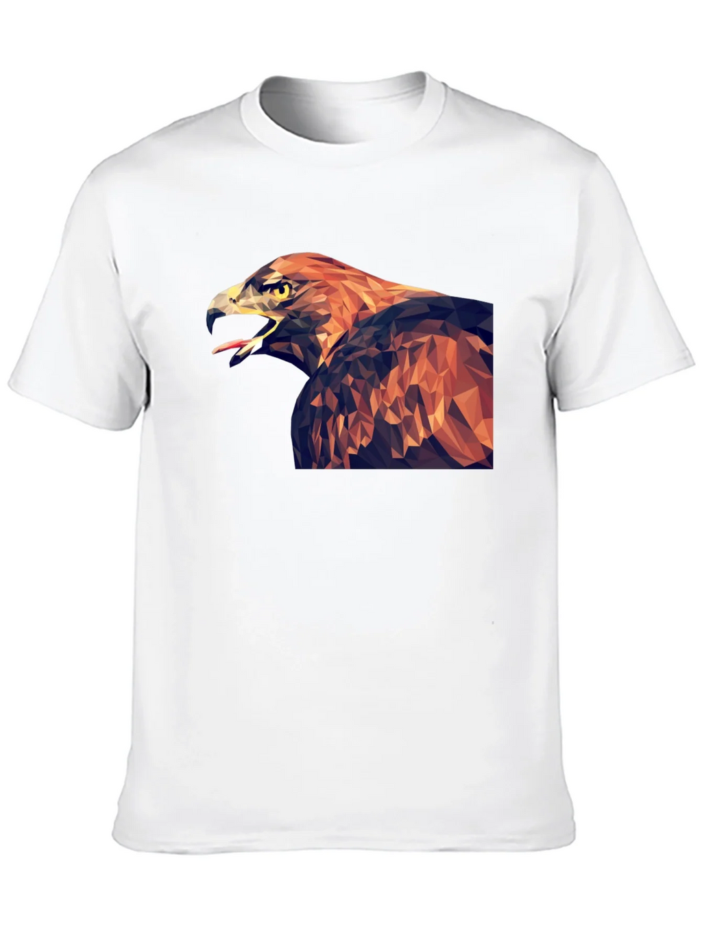 Geometric Eagle Graphic T-Shirt