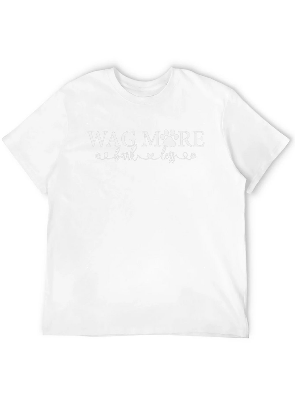 Wag More Bark Less Graphic Tee