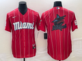 Men's Miami Marlins Red City Connect Replica Team Jersey1