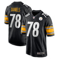 James Daniels Pittsburgh Steelers  Game   Jersey - Black
