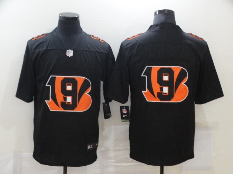 Men's Cincinnati Bengals #9 Joe Burrow Alternate Game Jersey1
