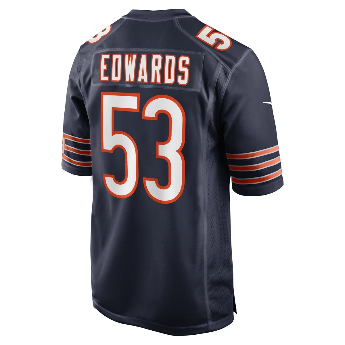 TJ Edwards Chicago Bears  Game   Jersey - Navy