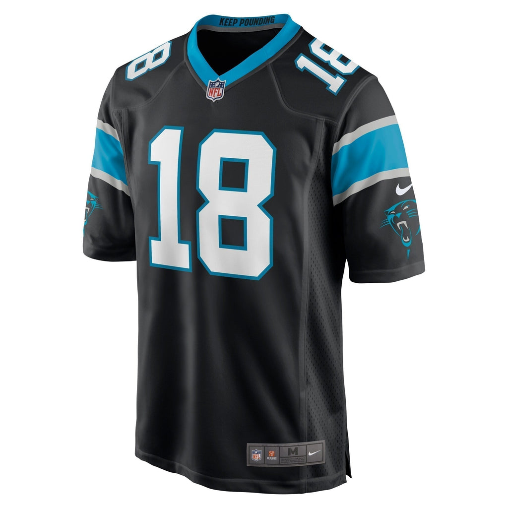 Damiere Byrd Carolina Panthers  Game   Jersey - Black