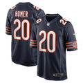 Travis Homer Chicago Bears  Game   Jersey - Navy