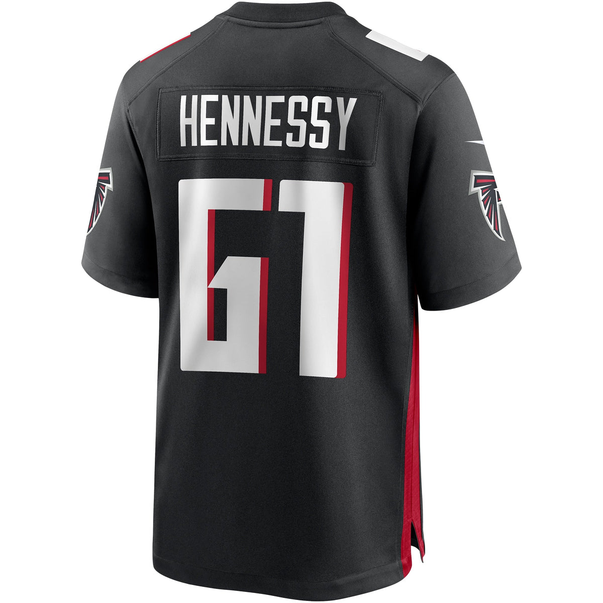 Matt Hennessy Atlanta Falcons    Game Jersey - Black