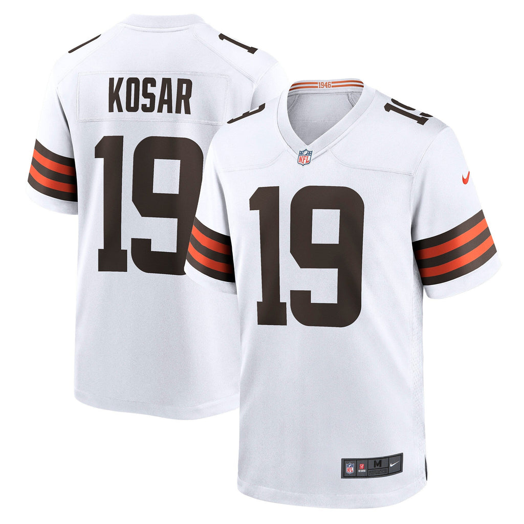 Bernie Kosar Cleveland Browns  Retired   Game Jersey - White