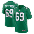 Landon Dickerson Philadelphia Eagles  Alternate Game Jersey - Kelly Green