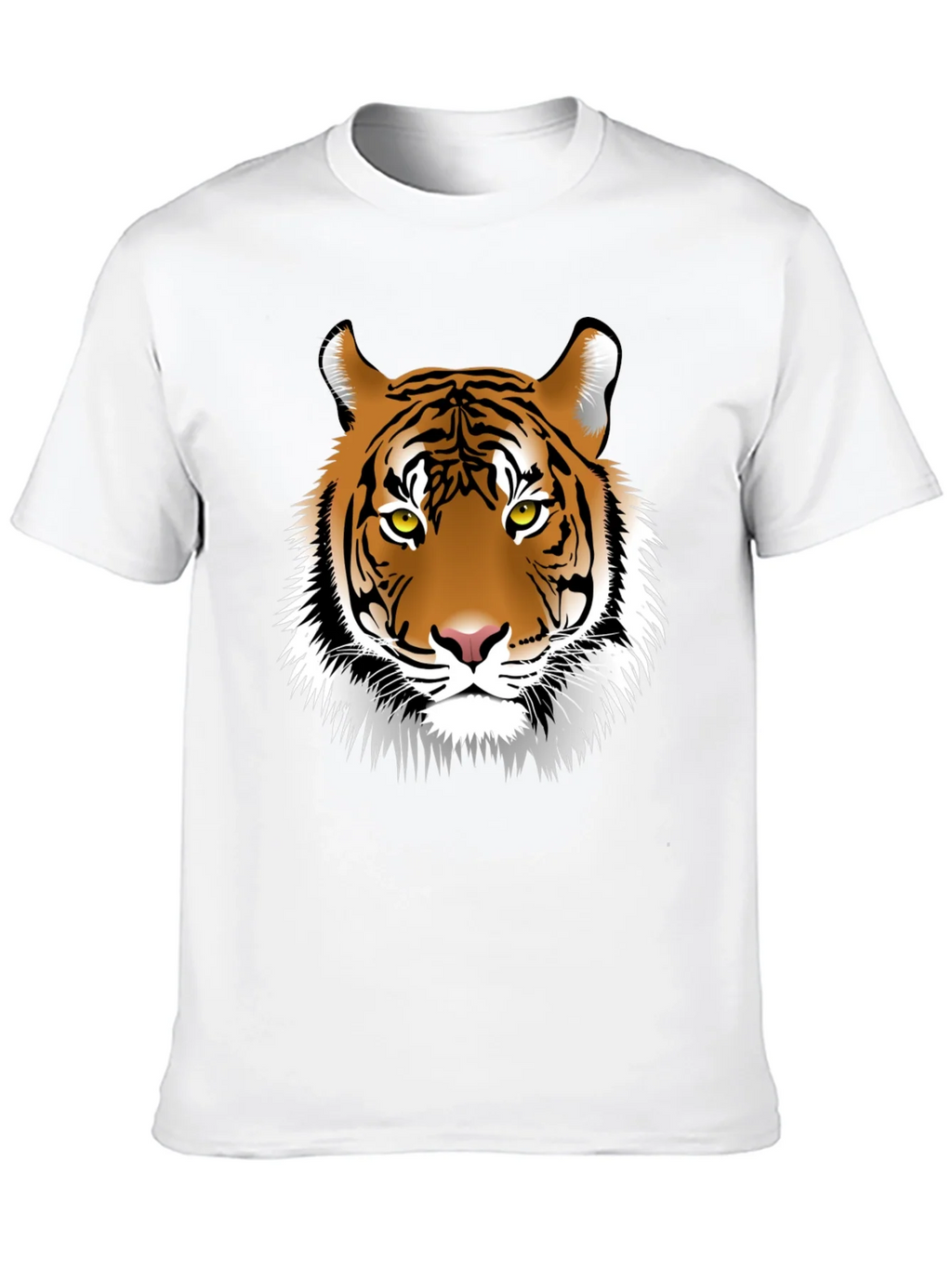 Tiger Graphic Tee - Bold Animal Print T-Shirt