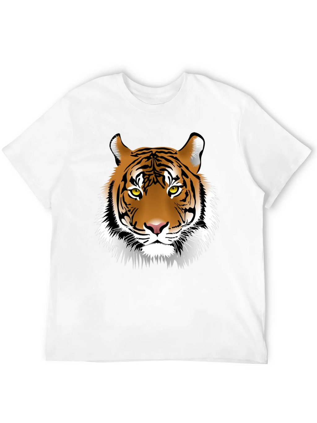Tiger Graphic Tee - Bold Animal Print T-Shirt